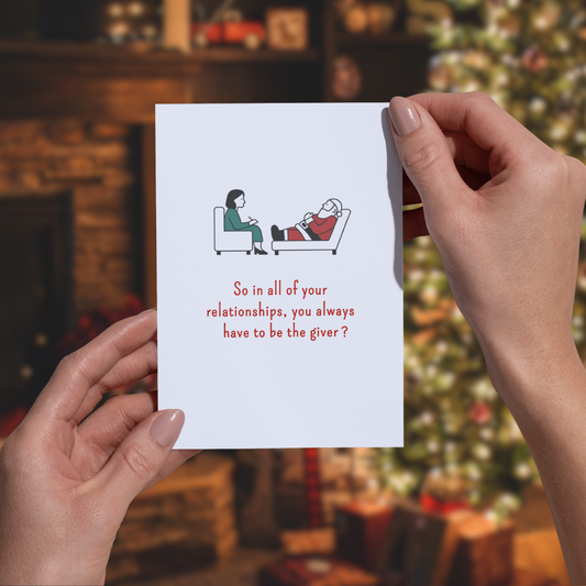 Therapist (Christmas Card)