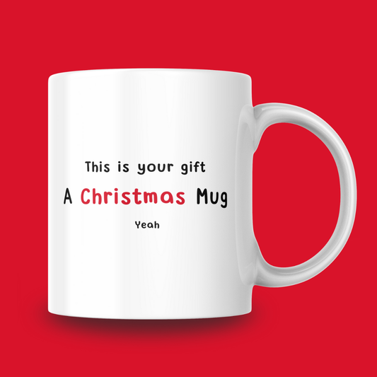 Wow what a gift (Christmas Mug)