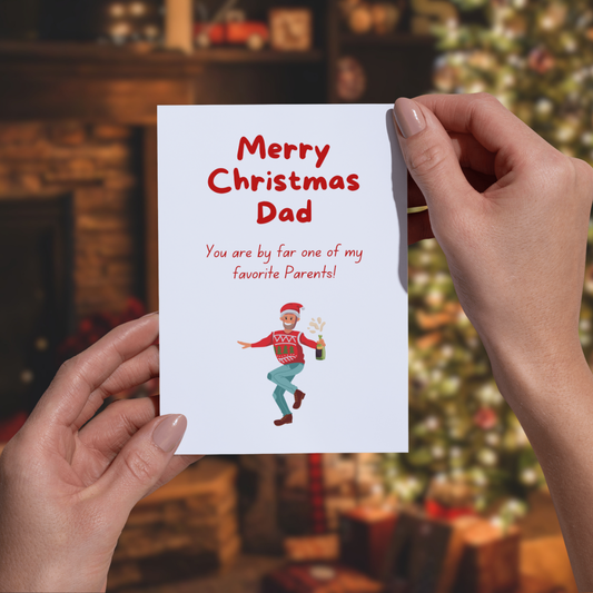 My favourite parent v2 (Christmas Card)