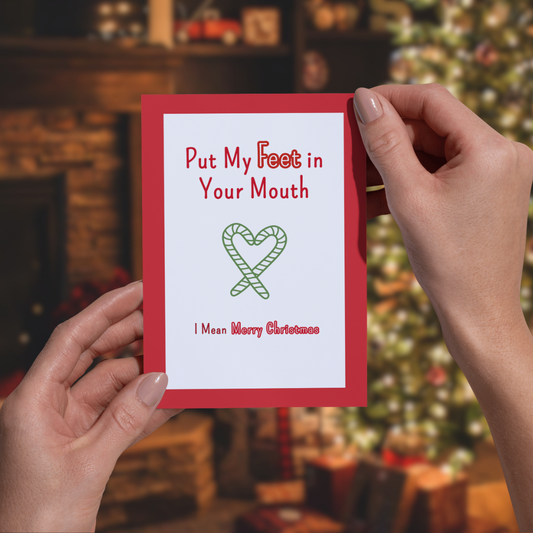 My Christmas Feet (Christmas Card)