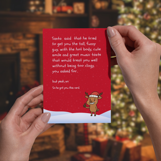 Take this card instead (Christmas Card)